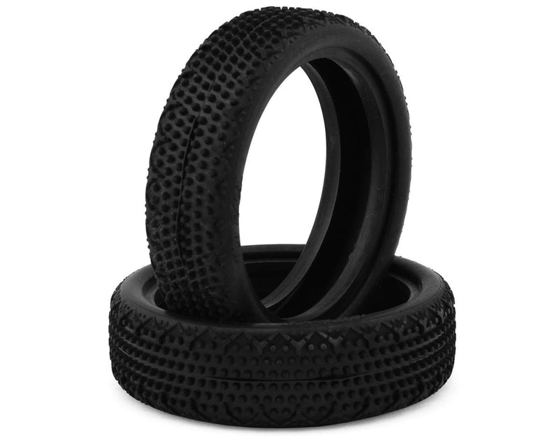 003-0351 HotRace 1/10 2.2" Mini-Pin Slim 2WD Front LP Carpet Front Tires (2) (Hard)