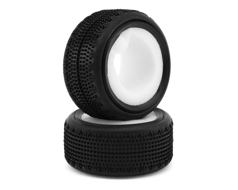 003-0472 HotRace Low Profile 2.2" 1/10 Carpet 4WD Front Buggy Tires (2) (Soft) w/Foam Inserts