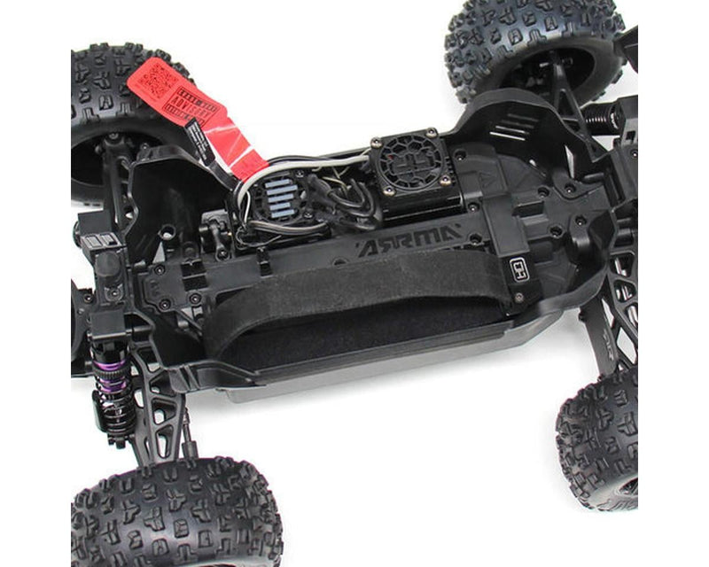 AMN126M01 Hot Racing Arrma® Mini Kraton® Aluminum Tall Battery Flex Strap Hold-Down Set