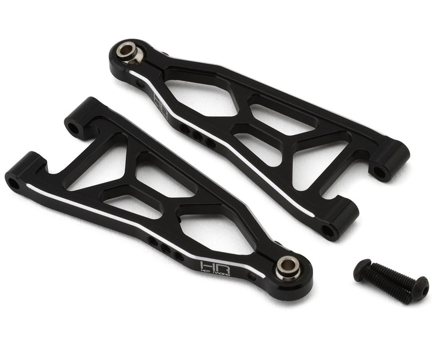 GRM55M01 Hot Racing Arrma Granite Grom Aluminum Front Lower Arm Set (Black) (2)