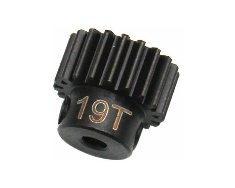 MSG19M05 Hot Racing Mod 0.5 Hardened Steel Pinion Gear (2.3mm Bore) (19T)
