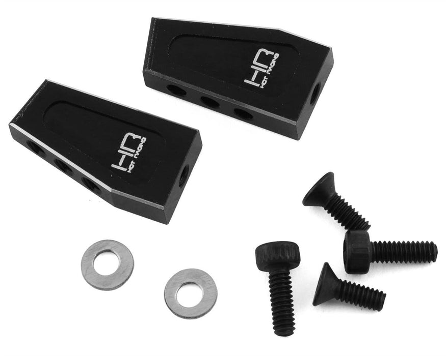 MTT2401 Hot Racing Losi Mini-T/B 2.0 Aluminum Servo Mount Set (Black)