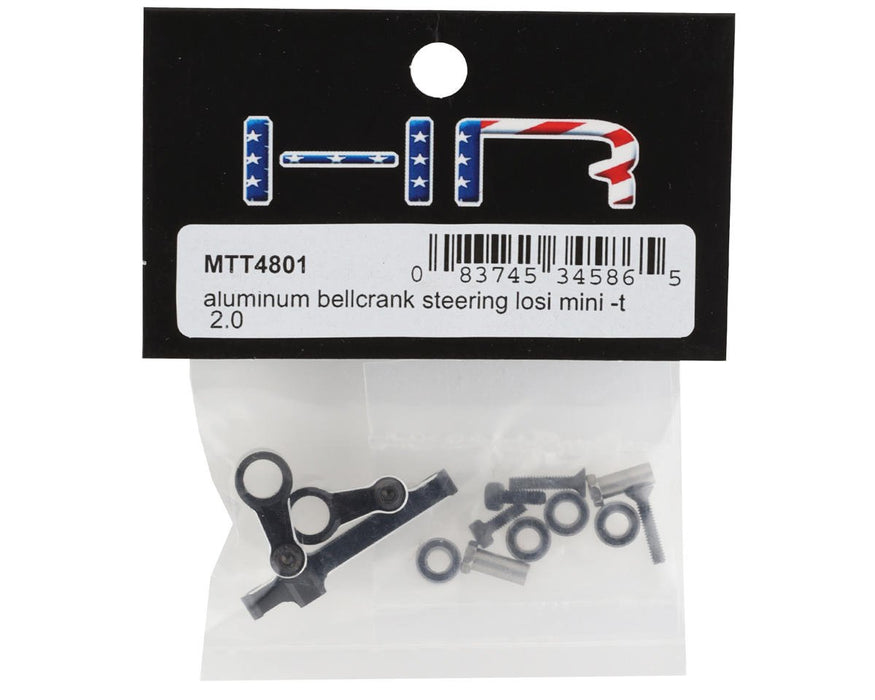 MTT4801 Hot Racing Losi Mini-T 2.0/Mini-B Aluminum Steering Bellcrank (Black)
