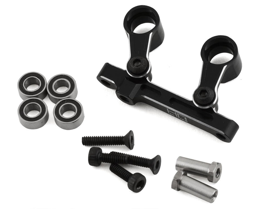 MTT4801 Hot Racing Losi Mini-T 2.0/Mini-B Aluminum Steering Bellcrank (Black)