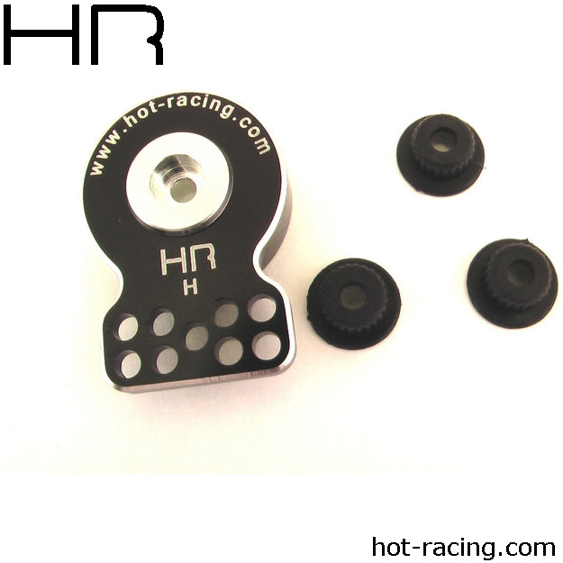 Hot Racing SHS88H Heavy Duty Aluminum Servo Saver, Black