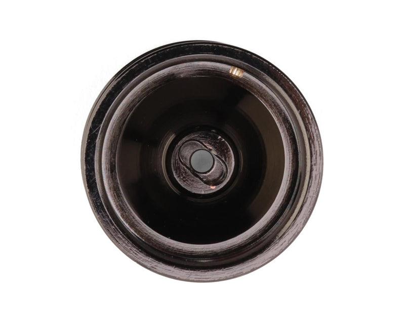 SXTY919H01 Hot Racing Axial SCX30 0.7" Brass Crawler Wheels (Black Chrome) (4) (9.3g ea)