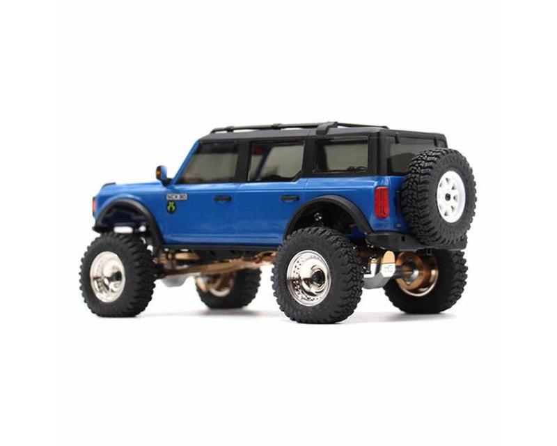 SXTY919H08 Hot Racing Axial SCX30 0.7" Brass Crawler Wheels (Chrome) (4) (9.3g ea)