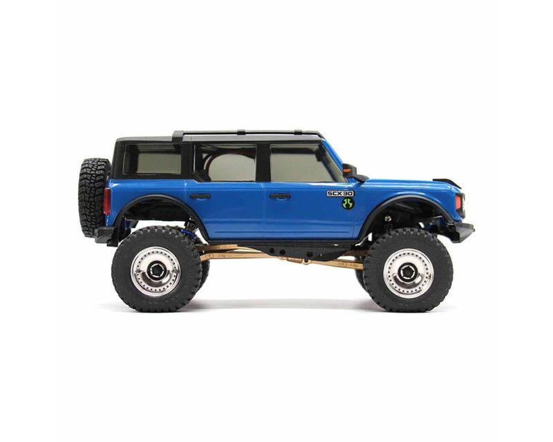 SXTY919H08 Hot Racing Axial SCX30 0.7" Brass Crawler Wheels (Chrome) (4) (9.3g ea)