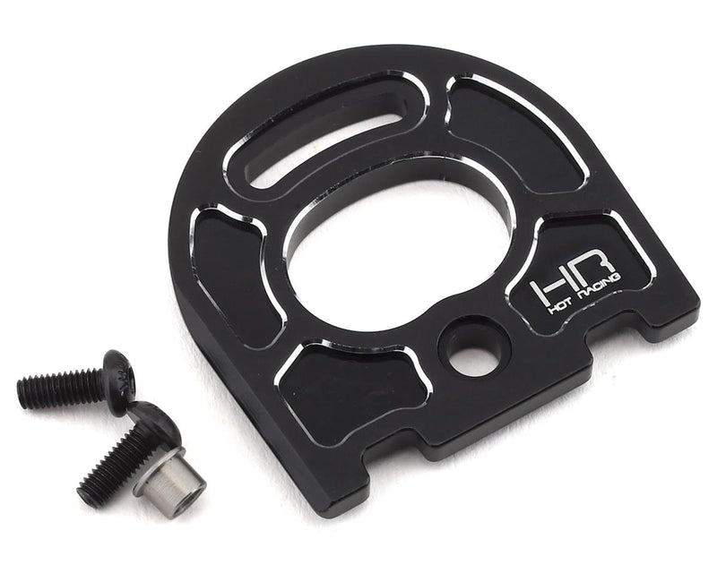 Hot Racing Adjustable 4-Tec 2.0 Aluminum Motor Mount (Black) TRF18A01