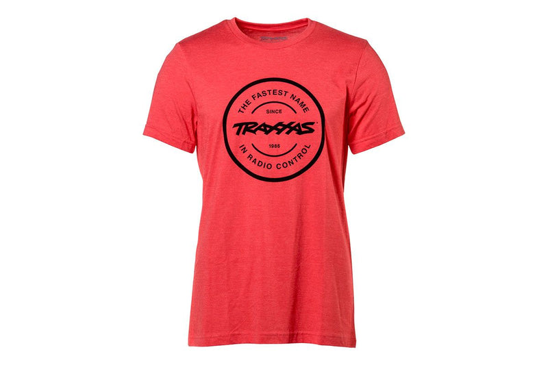 1359-M - TOKEN TEE HEATHER RED Medium Shirt
