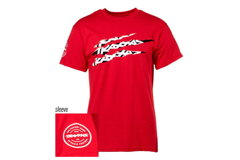 1378-S - SLASH TEE RED Small Shirt