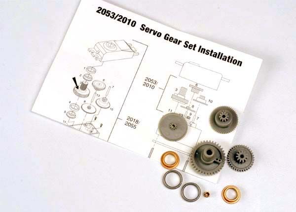 2053 Traxxas Servo gears (for 2055, 2056 servos)