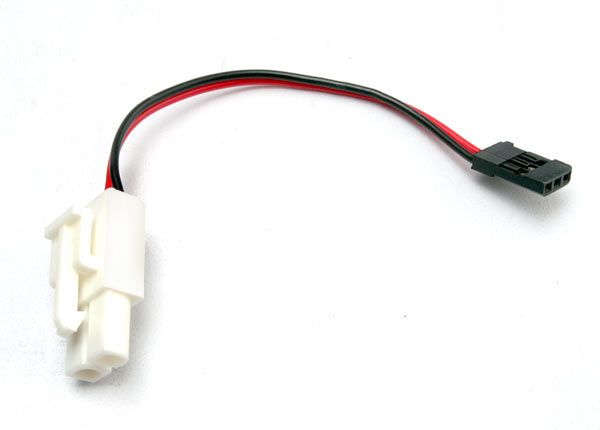3029 Traxxas - Plug Adapter (For TRX Power Charger To Charge 7.2V Packs)