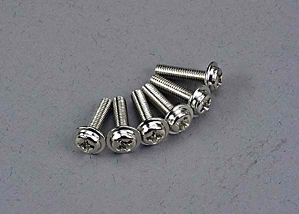 3186 SCREWS WASHERHEAD 3X12MM