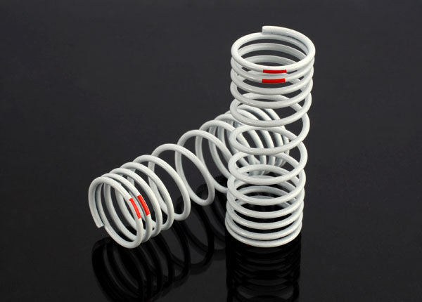 6861 Traxxas Springs, front (progressive, -20% rate, orange) (2)