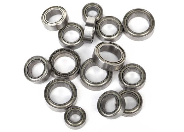 7541X Traxxas - Bearings: 4x8mm (2), 6x10mm (8), 8x12mm (5)