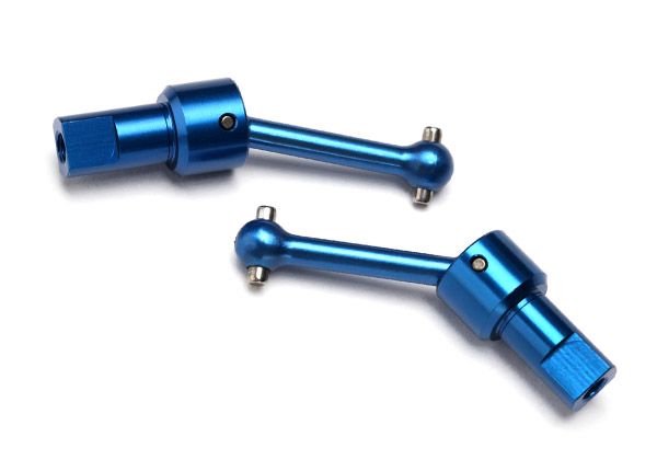 7550R - Driveshaft assembly, front/rear, 6061-T6 aluminum (blue-anodized) (2)