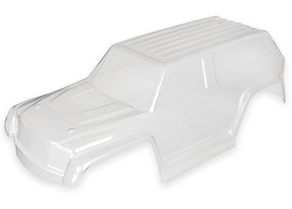 7611 Traxxas - Body, LaTrax 1/18 Teton, (clear, requires painting)/ decal sheet