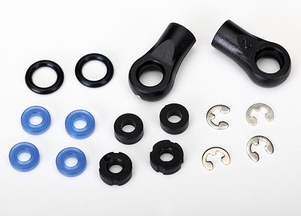 8262 Traxxas Rebuild kit, TRX-4® shocks (x-rings, o-rings, pistons, bushings, e clips, rod ends, and travel limiters)