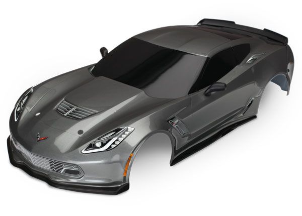 8386A Traxxas 4-Tec 2.0 Chevrolet Corvette Z06 Graphite Body