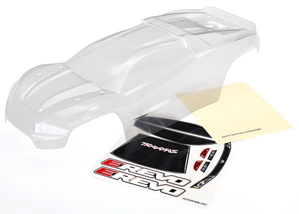 8611 Traxxas E-Revo 2.0 Clear Body