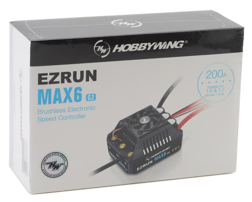 30105100 Hobbywing Ezrun Max6 G2 ESC (3-8S)
