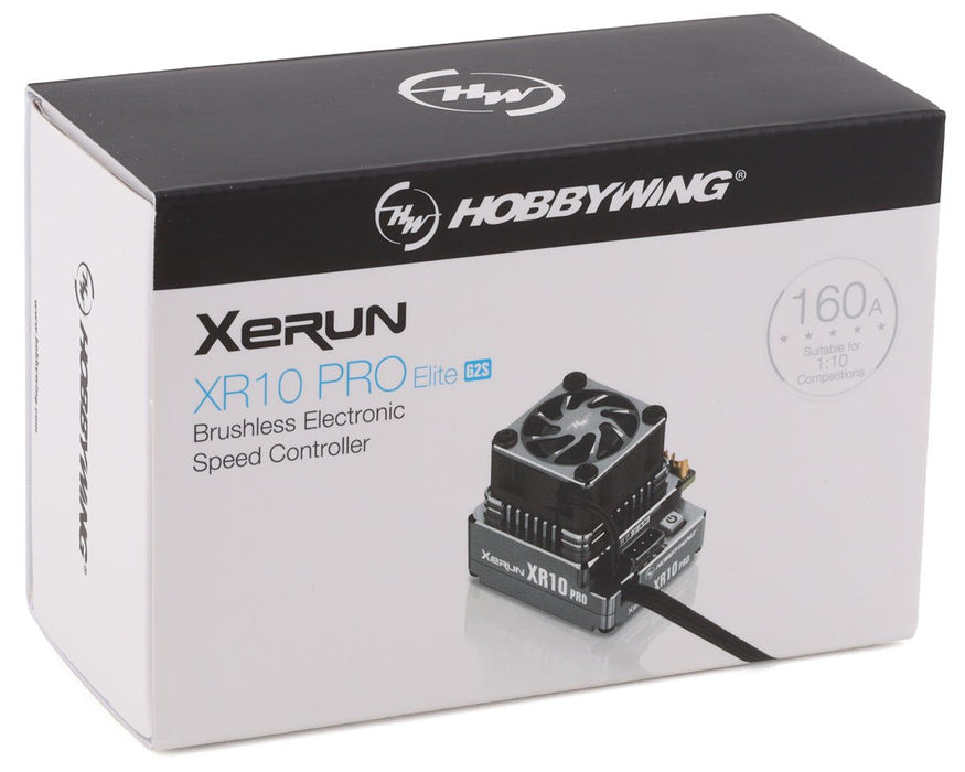 30112617 Hobbywing Xerun XR10 Pro G2S Elite 160A Sensored Brushless ESC