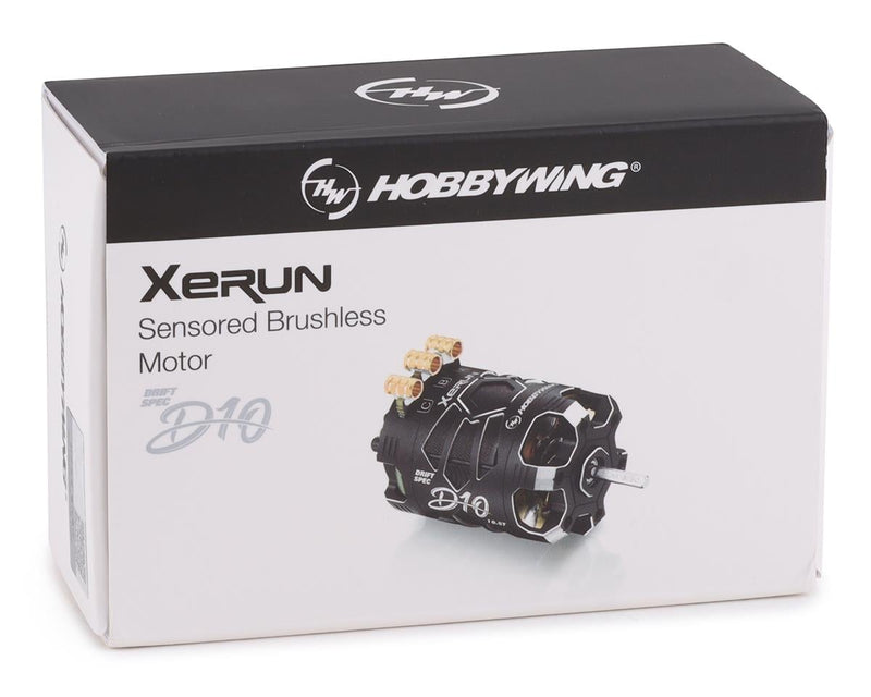 30401138 Hobbywing Xerun D10 Drift Brushless Motor (13.5T) (Red)