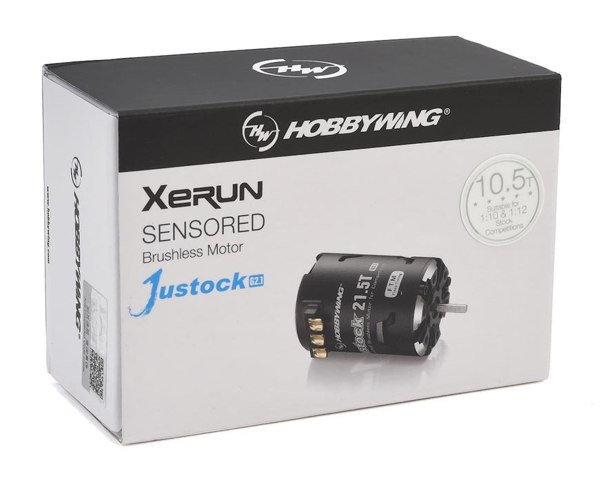 30408012 Hobbywing XERUN Justock 3650 SD G2.1 Sensored Brushless Motor (21.5T)