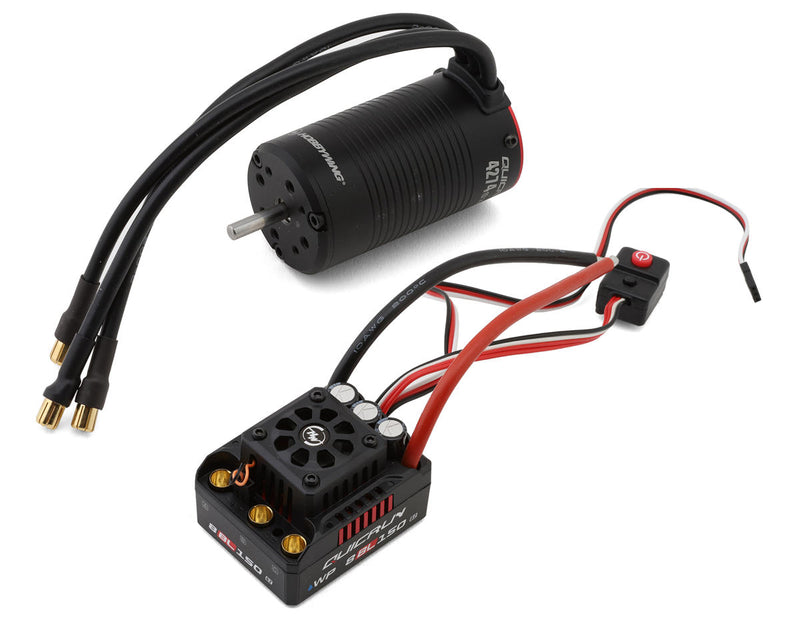 380030401 Hobbywing QuicRun 8BL150 G2 Sensorless Brushless ESC/4274SL Motor Combo (2000kV)