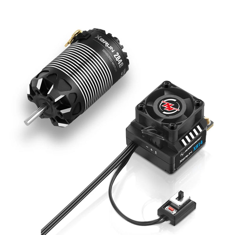 HWI38010609 HobbyWing Xerun XR14 ESC & 2848 SD 4000KV Motor Combo