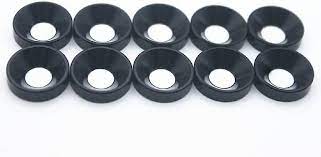 Klinik RC Large Diameter Counter Sunk 3mm Washers (10)