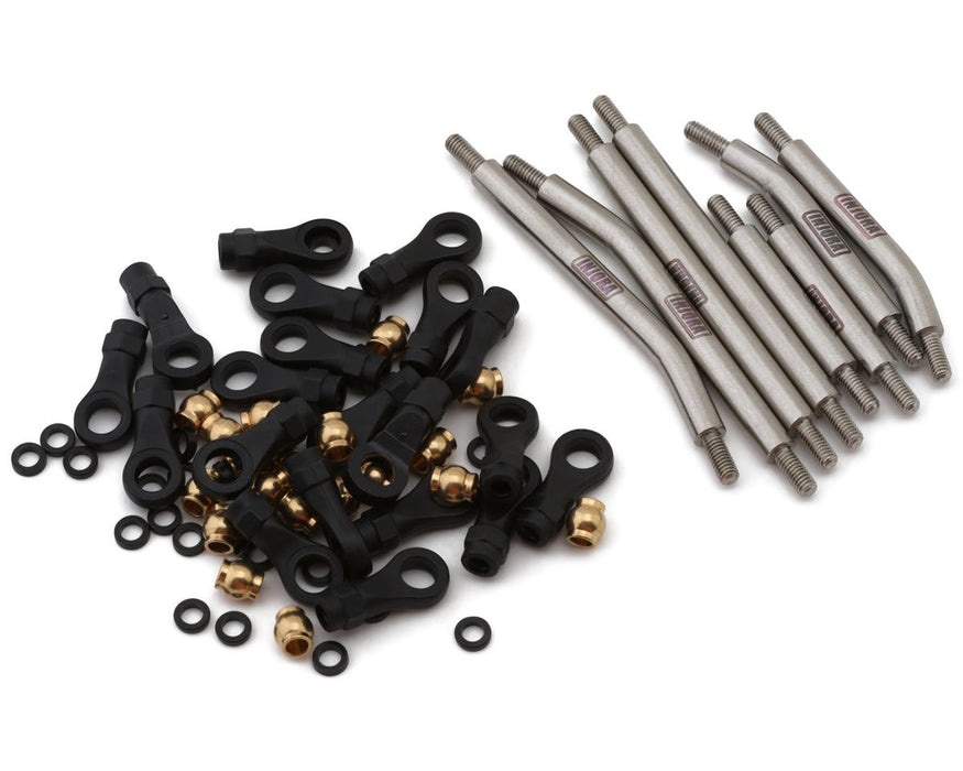 TRX4M-08SR Injora Steel High Clearance Links Set for Traxxas® TRX-4M® (Defender®/Bronco®)