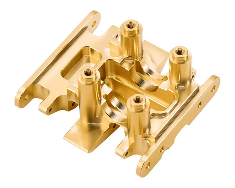 SCX30-06BR Injora Axial SCX30 Brass Skid Plate (Gold) (17.8g)