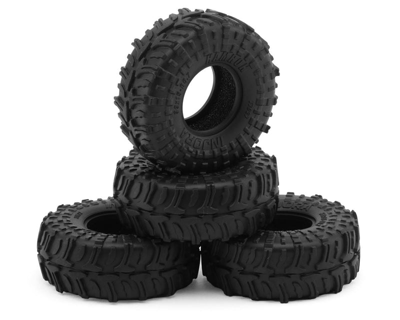 T7027 Injora Axial SCX30 0.7" Hamrok Micro Rock Crawler Tires (4) (39mm OD) (S5)