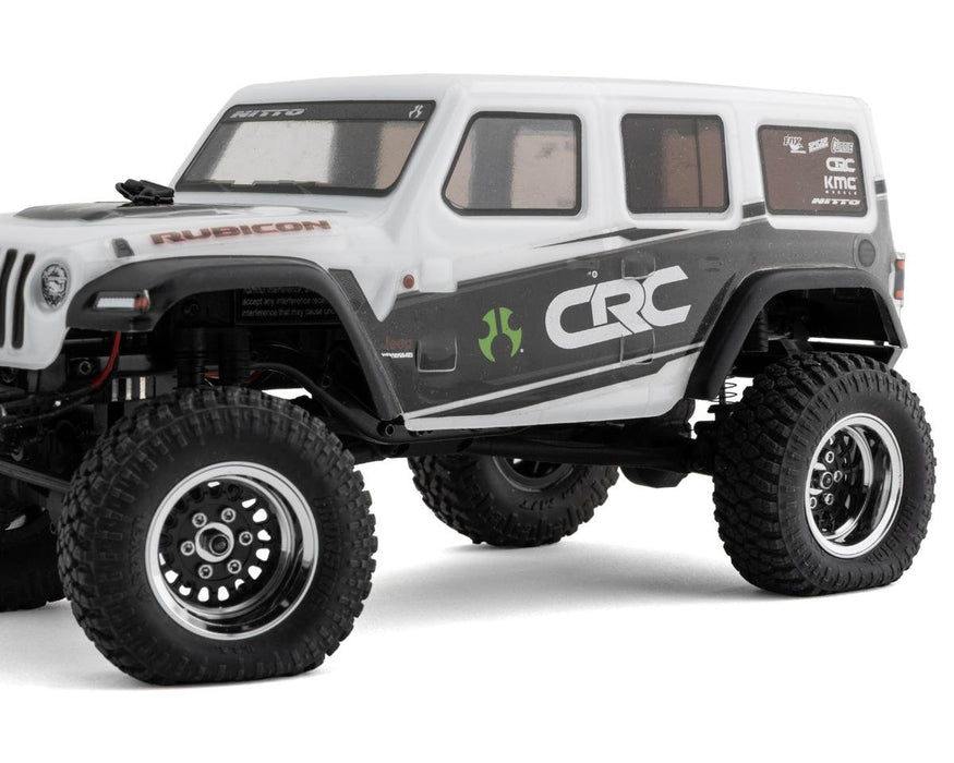 YQW-MW1016BK Injora 1.0" ModuWheel Brass & Aluminum Micro Crawler Beadlock Wheels (Black) (4) (21g ea) (-4.4mm Offset)