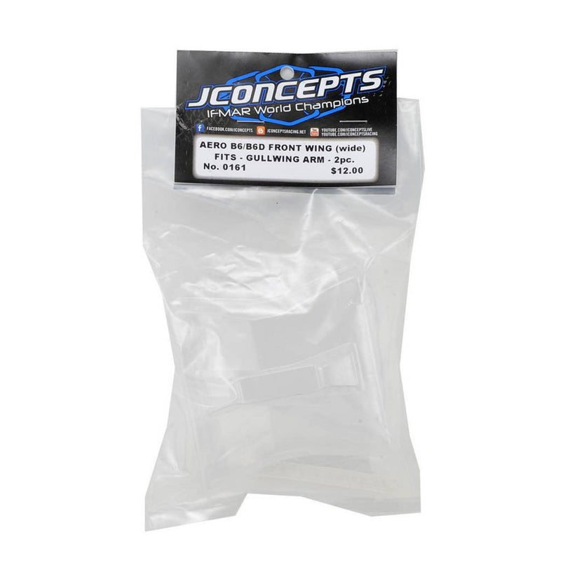 0161 Jconcepts Rc Aero B6 | B6D | B6.1 Front Wing - Gullwing Front Arm - Wide