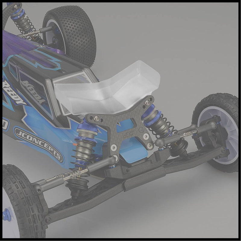 0161 Jconcepts Rc Aero B6 | B6D | B6.1 Front Wing - Gullwing Front Arm - Wide