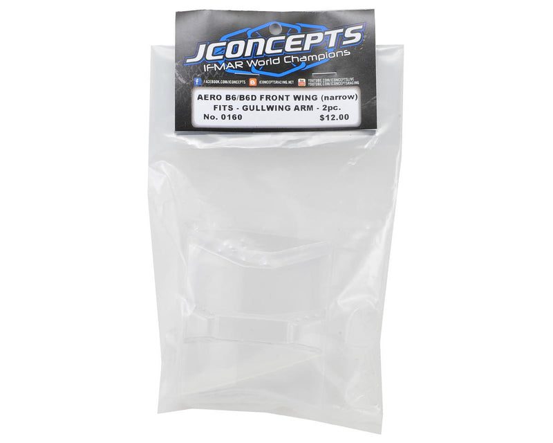 0160 Jconcepts Rc Aero B6 | B6D | B6.1 Front Wing - Gullwing Front Arm - Narrow