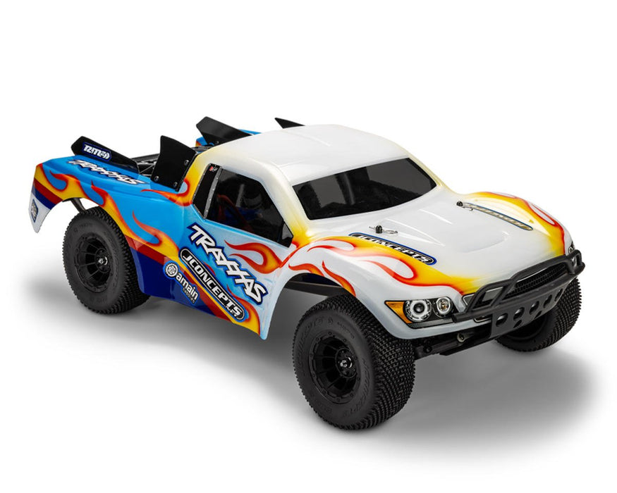 0222P JConcepts Illuzion Hi Flow Short Course Pre-Cut Body (Clear) (One Size Fits Most)