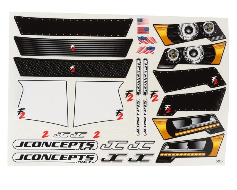 0359 JConcepts F2 SCT Low-Profile Body (Clear)