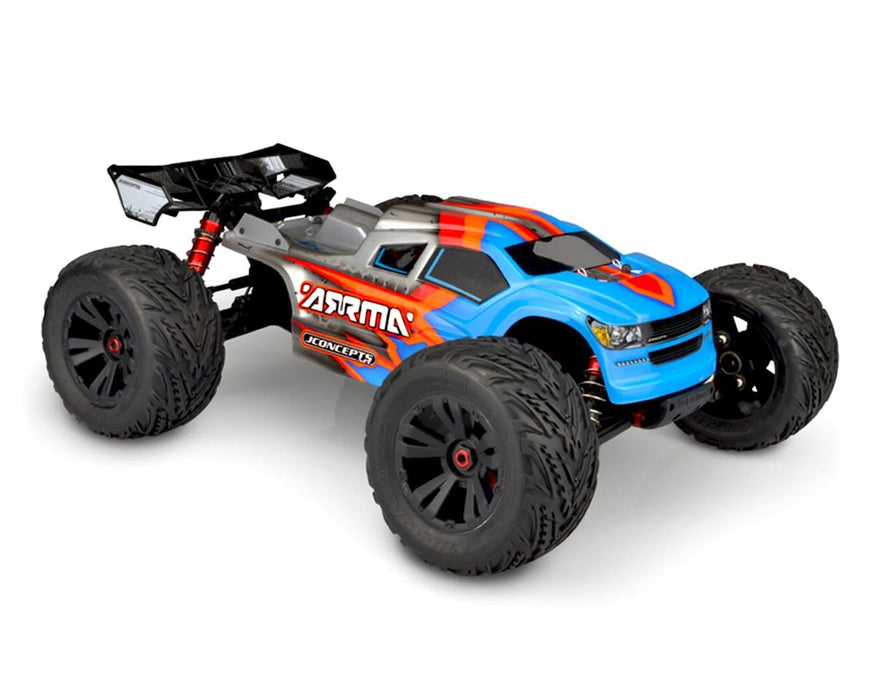 0384 JConcepts Arrma Kraton BLX Finnisher Body (Clear)