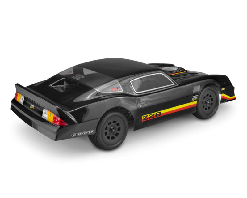 0395 JConcepts 1978 Chevy Camaro Street Stock Dirt Oval Body (Clear)