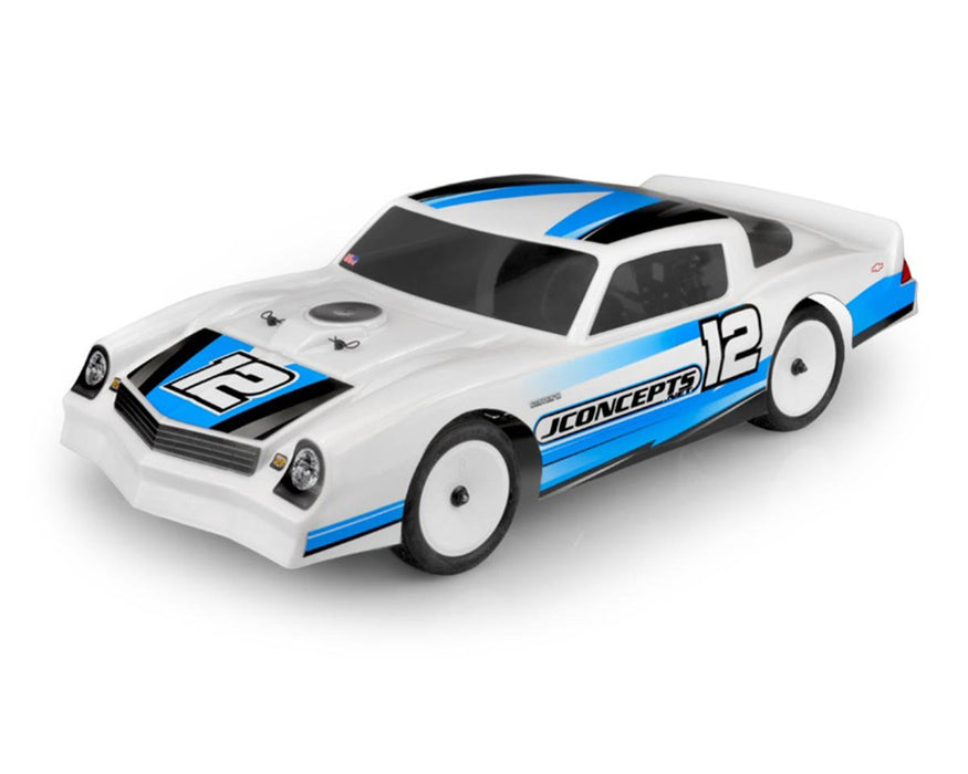 0395 JConcepts 1978 Chevy Camaro Street Stock Dirt Oval Body (Clear)