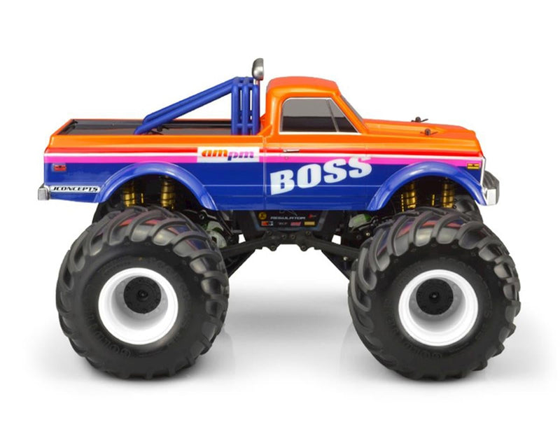 0415 JConcepts 1970 Chevy C10 10.5" Monster Truck Body (Clear)