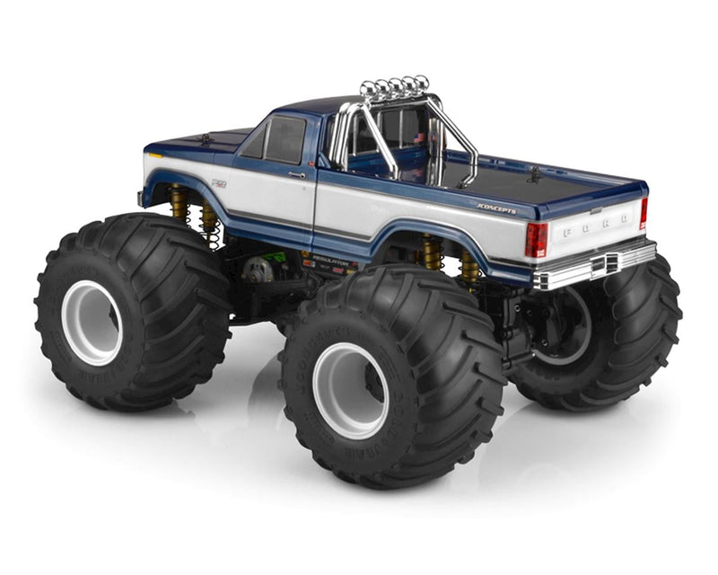 0417 JConcepts 1984 Ford F-250 Scale Body (Clear) (10.75")