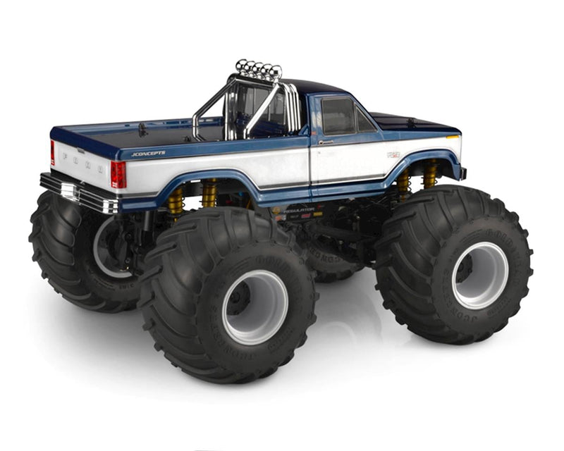 0417 JConcepts 1984 Ford F-250 Scale Body (Clear) (10.75")