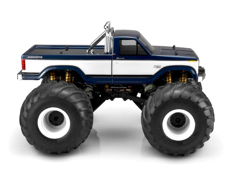 0417 JConcepts 1984 Ford F-250 Scale Body (Clear) (10.75")