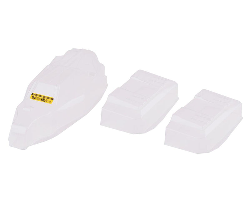 0472L JConcepts Schumacher Cougar LD2 S2 Body w/Carpet Wing (Clear) (Lightweight)