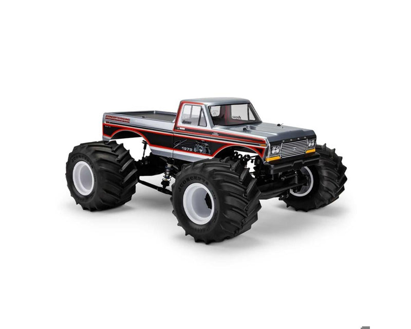 0481 JConcepts 1979 Ford F-250 Single Cab 1/10 Monster Truck Body (Clear) (13.0”)